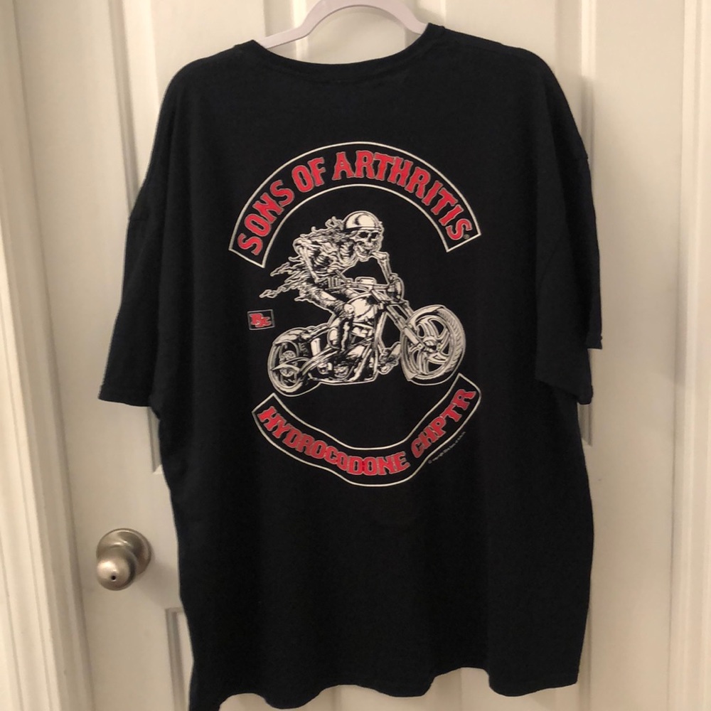 SOLD!!Sons of Arthritis funny tee big men’s size - Picture 4 of 5